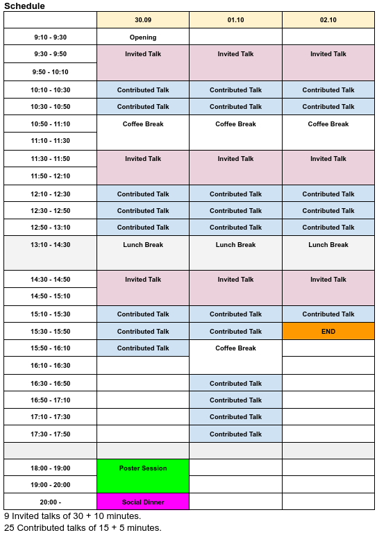 Schedule